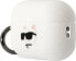 Karl Lagerfeld Etui Karl Lagerfeld KLAP2RUNCHH Apple AirPods Pro 2 cover biały/white Silicone Choupette Head 3D