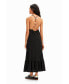 ფოტო #4 პროდუქტის Women's Beaded strappy midi dress