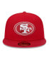 Фото #3 товара Men's Scarlet San Francisco 49ers Active Ballistic 59FIFTY Fitted Hat