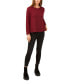 Фото #7 товара Women's Long Sleeve Tie Back Cozy Knit Top