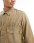 Фото #3 товара G-Star denim utility jacket with oversized pockets in beige