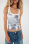 RIBBED VEST TOP