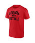 Фото #2 товара Men's Red Georgia Bulldogs First Sprint T-shirt