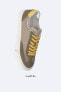 Фото #1 товара Вельветовые кроссовки с цветными деталями ZARA