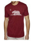 ფოტო #1 პროდუქტის Mens Premium Blend Word Art T-Shirt - California Bear