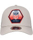 ფოტო #2 პროდუქტის Men's Khaki USMNT Established Patch 9FORTY A-Frame Trucker Adjustable Hat