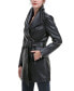 Фото #3 товара Women's Patsy Leather Coat