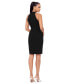 Фото #2 товара Women's Sleeveless Scuba Sheath Dress