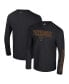 Фото #1 товара Men's Black Tennessee Volunteers Color Pop Active Blend 2-Hit Long Sleeve T-Shirt