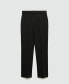 ფოტო #6 პროდუქტის Women's Straight Suit Pants