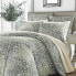 Фото #1 товара Green Abingdon Duvet Cover Set (Full/Queen) - Stone Cottage