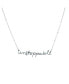 ფოტო #1 პროდუქტის 316L Absolute Affirmation Silver-Tone "Unstoppable" Necklace