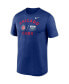 Фото #3 товара Men's Royal Chicago Cubs 2023 MLB World Tour: London Series Legend Performance T-shirt