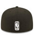 Фото #4 товара Men's Black, White New York Knicks 2022 NBA Draft 59FIFTY Fitted Hat