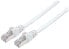 Фото #1 товара Intellinet Network Patch Cable - Cat6 - 5m - White - Copper - S/FTP - LSOH / LSZH - PVC - RJ45 - Gold Plated Contacts - Snagless - Booted - Lifetime Warranty - Polybag - 5 m - Cat6 - S/FTP (S-STP) - RJ-45 - RJ-45