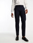 ASOS DESIGN slim suit trousers in navy