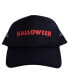 Фото #1 товара Головной убор Мужчин Contenders Clothing черный с логотипом Хэллоуин Trucker Hat