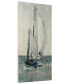 Фото #4 товара "Gray Seas Ii" Fine Giclee Printed Directly on Hand Finished Ash Wood Wall Art, 48" x 24" x 1.5"