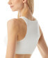 Фото #2 товара Michael Kors 299858 Size Essentials Solid Cropped Bikini Top White Size MD