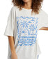 ფოტო #2 პროდუქტის Juniors' Coastal Tides Cotton T-Shirt