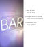 LED-Wandleuchte Neon-Bar