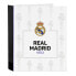 Ring binder Real Madrid C.F. Black White A4 (27 x 33 x 6 cm)