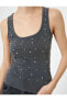 Топ Koton Sparkle Tank Square Neck