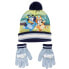 Hat &amp; Gloves Bluey Blue