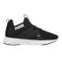 Фото #1 товара Puma Contempt Demi Logo Running Womens Black Sneakers Athletic Shoes 37822102