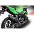 GPR EXHAUST SYSTEMS Furore Evo4 Nero Kawasaki Ninja 400 23-24 Ref:E5.K.174.FNE5 Homologated Slip On Muffler