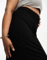 Фото #4 товара ASOS DESIGN Curve jersey pencil midi skirt in black