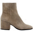 Фото #1 товара Сапоги женские Dolce Vita Maude Zippered Beige Casual Boots VMAUDE0-ALM