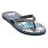 Шлепанцы женские Quiksilver Molokai Art II Black / Grey / Blue, 40 - фото #1