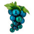 Фото #1 товара Ёлочный шарик виноград Синий Пластик 18 x 18 x 28 cm