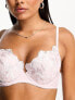 Фото #3 товара New Look embroidered push up bra in light pink