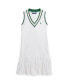 ფოტო #1 პროდუქტის Big Girls Cricket-Stripe Cotton Terry Dress