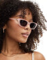 Фото #4 товара AIRE X ASOS titania slim sunglasses in pink