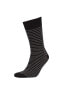 Erkek Çizgili 3lü Pamuklu Uzun Çorap R8068azns