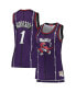 ფოტო #4 პროდუქტის Women's Tracy McGrady Purple Toronto Raptors 1998-99 Hardwood Classics Swingman Jersey