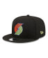 Фото #4 товара Men's Black Portland Trail Blazers Neon Pop 9FIFTY Snapback Hat