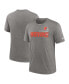 ფოტო #1 პროდუქტის Men's Heather Charcoal Cleveland Browns Team Tri-Blend T-shirt