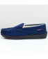 Фото #2 товара Yukon Men's Suede Shearling Moccasin Slippers Moc Toe Slip On Shoes