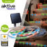 AKTIVE Self Adhesive Multicolored Solar Led Strips