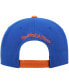 Фото #5 товара Бейсболка Mitchell&Ness мужская с открытым лицом Нью-Йорк Никсiquement Классическая синяя и оранжевая