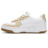 Фото #3 товара Puma Cali Dream Brushed Tan Lace Up Womens Brown, White Sneakers Casual Shoes 3