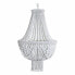 Фото #1 товара Потолочный светильник DKD Home Decor белый металл MDF дерево 40 W 220 V 50 x 50 x 128 см