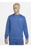 Фото #1 товара Sportswear Club Crew Bb Erkek Mavi Sweatshirt Bv2662-407