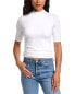 Фото #1 товара Atm Anthony Thomas Melillo Mock Neck Top Women's White M