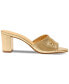 Фото #2 товара Women's Wells Slip-On Whipstitch Dress Sandals