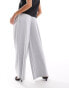 Фото #4 товара ASOS DESIGN Petite cross over pleated trouser in grey